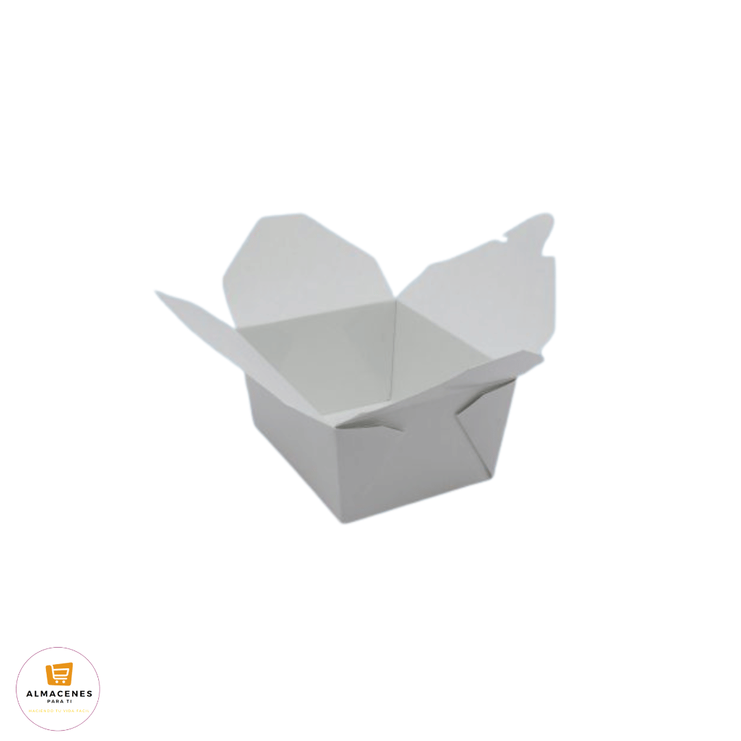 Caja para Alimentos  Naturals 26oz Blanco 450 Unidades