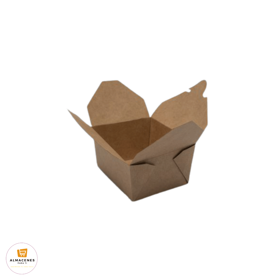 Caja para Alimentos  26oz Moca 450 Unidades