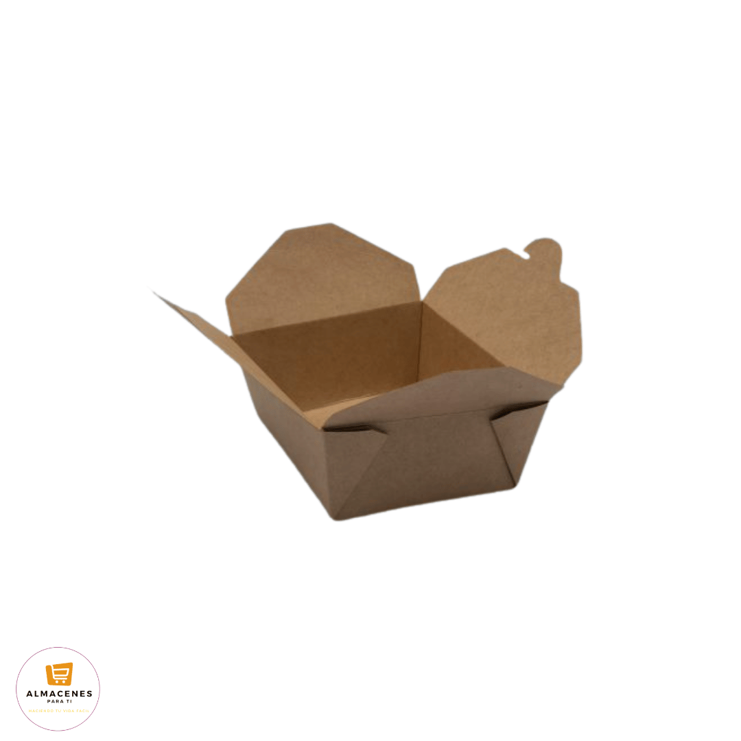 Caja para Alimentos  45oz Moca 400 Unidades