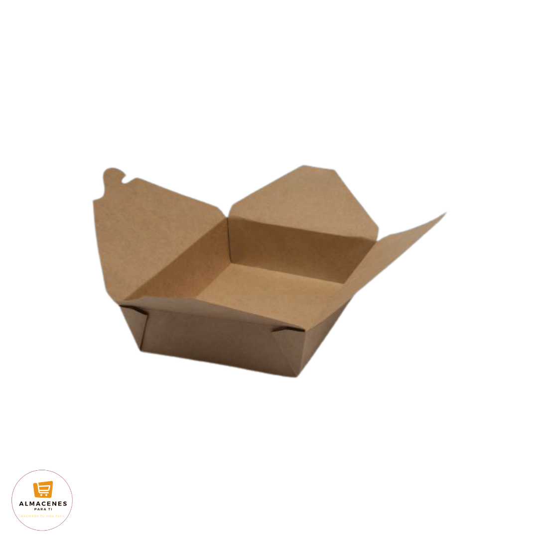 Caja para Alimentos  49oz Moca  300 Unidades