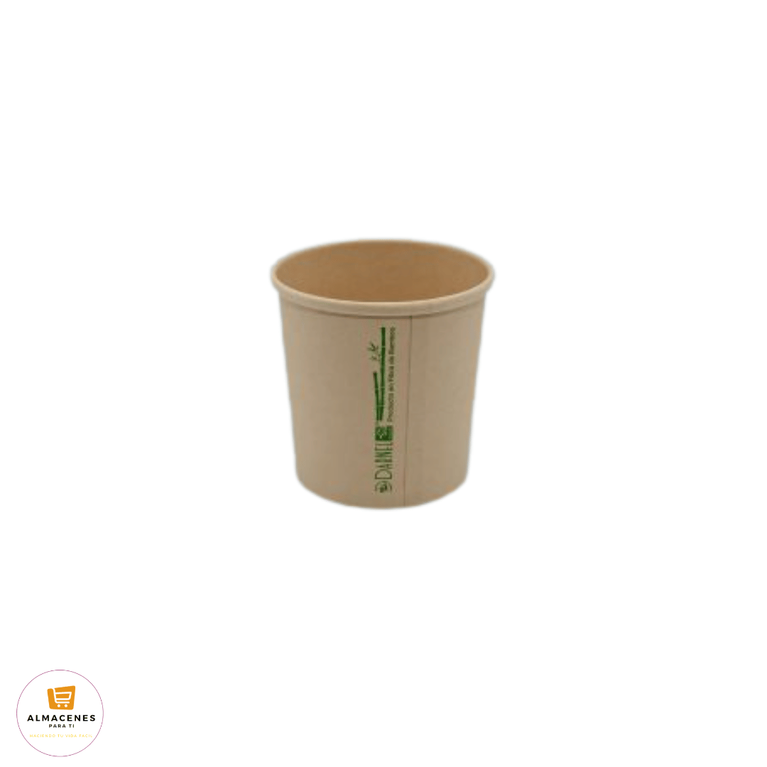 Contenedor Naturals 12 oz Bamboo 500 Hermanado