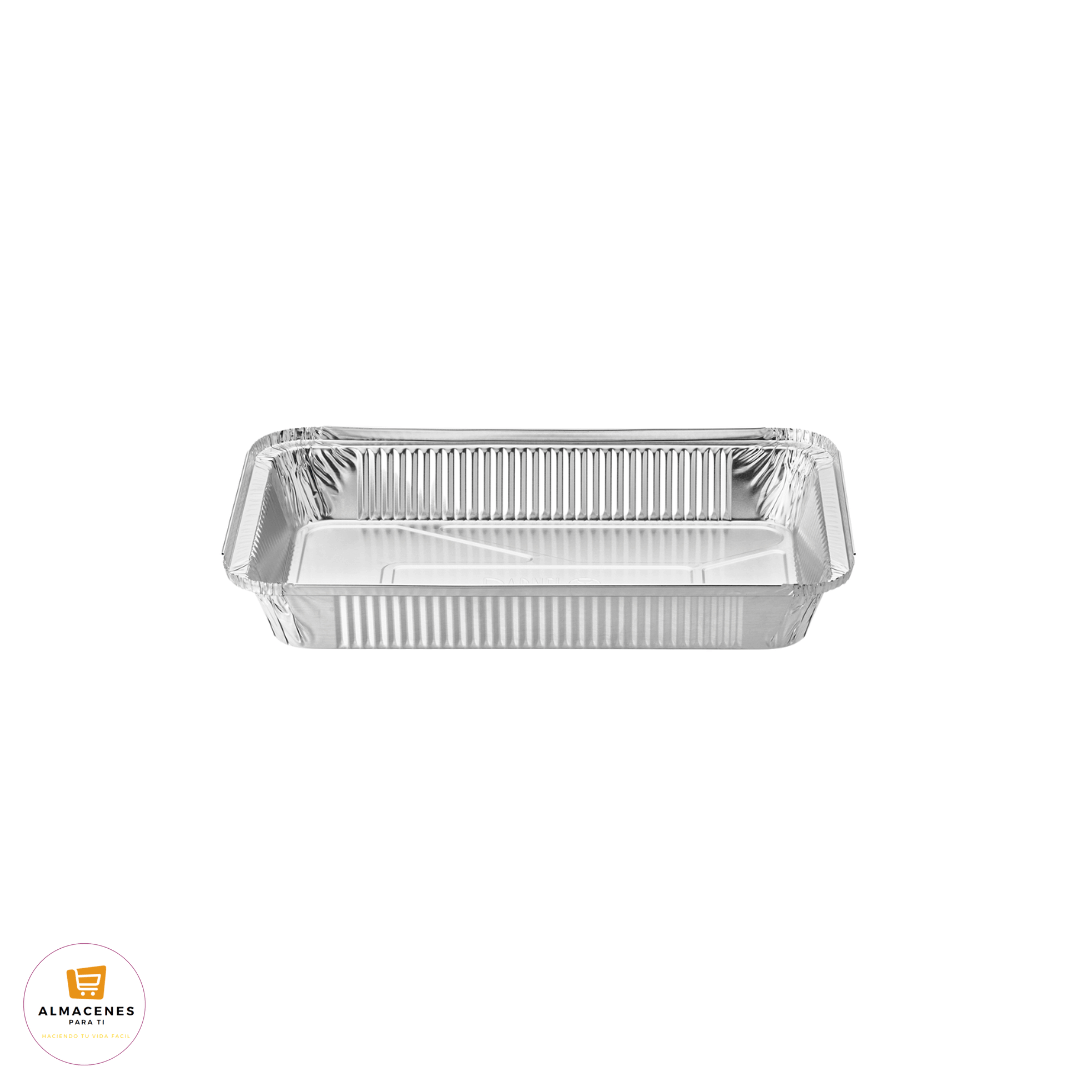 Molde De Aluminio 64oz Sin Tapa 100 Unidades