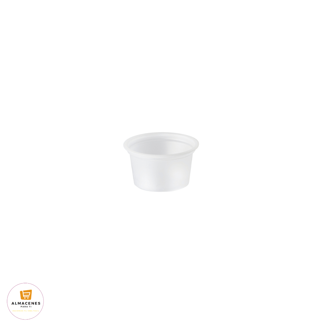 Copa Soufflé 0,7oz 2500 Unidades Sin Tapa