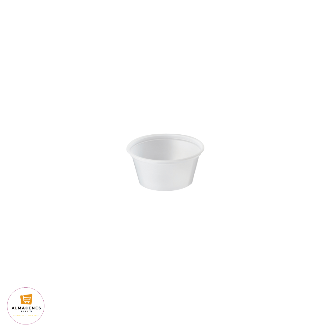 Copa Soufflé 2oz 2500 Unidades Sin Tapa